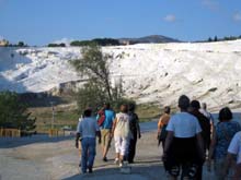 kalkheuvels van Pamukkale